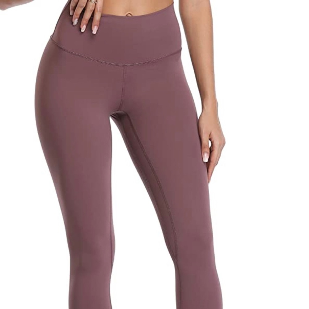 Colorfulkoala 7/8 Length Leggings Dusty Red XS